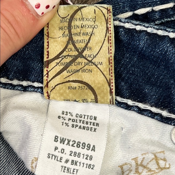 BKE Tenley Straight Leg Jeans – Dark Wash | Women’s Size 29 - Picture 5 of 10